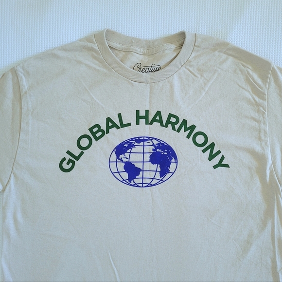 Creative Empire "Global🌎 Harmony" Graphic Tee👕 - Picture 3 of 11